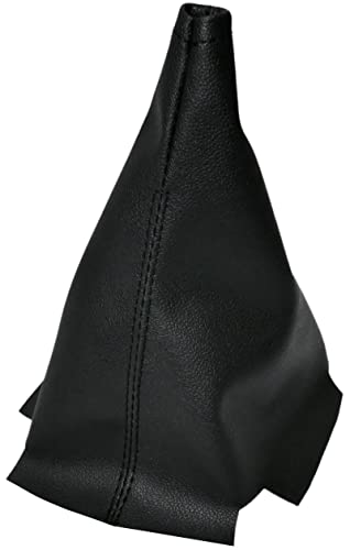 AERZETIX - C59067 - Schalthebel bag - schaltsack - schaltmanschette - kompatibel mit Toyota Yaris P1 von 1999 bis 2005 - farbe von leder : schwarz - aus kunstleder von AERZETIX