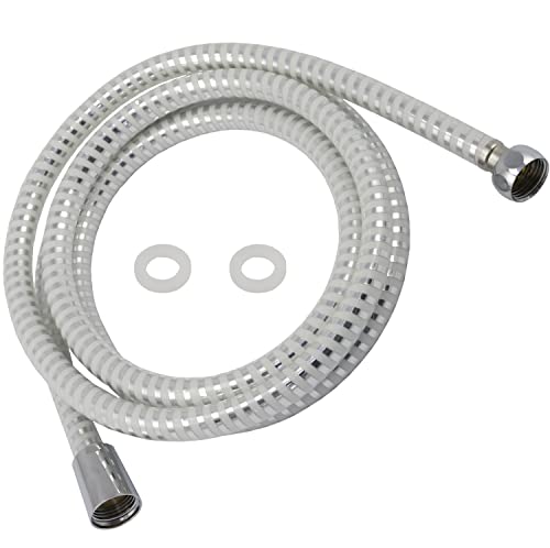 AERZETIX - C62385 - Brause schlauch universal 200 cm 1/2'' weiblich - für mischbatterie wassermischer brause kopfbrause sanitär badewanne bad - aus kunststoff von AERZETIX