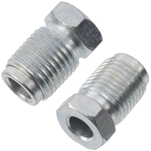 AERZETIX - C74370 - Satz von 2 M10x1 männlichen Überwurfmuttern für Bremsschläuche 4.75 mm - Länge 16 mm - Innendurchmesser 5 mm. AERZETIX - C74370 - Satz von 2 M10x1 männlichen Überwurfmuttern für Bremsschläuche 4.75 mm - Länge 16 mm - Innendurchmesser 5 mm. von AERZETIX