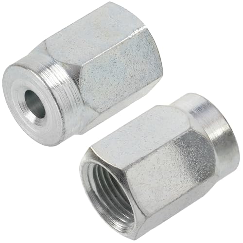 AERZETIX - C74381 - Satz mit 2 Überwurfmuttern M12x1 mit außengewinde für bremsleitung - innendurchmesser 5mm von AERZETIX