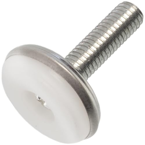 AERZETIX - C74755-10er-Satz Möbelstützbeinen zum Anschrauben M8 Ø28 mm verstellbar, einstellbar - höhe 37 mm - aus Metall und Kunststoff - silberfarben - Sofas, schreibtische AERZETIX - C74755-10er-Satz Möbelstützbeinen zum Anschrauben M8 Ø28 mm verstellbar, einstellbar - höhe 37 mm - aus Metall und Kunststoff - silberfarben - Sofas, schreibtische von AERZETIX