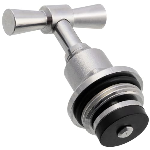 AERZETIX - C74995 - Schaft wasserhahn kopf 3/4" - aus messing - finish chrom - sanitär wasserversorgungsleck waschbecken wasserhahn gebäudereparatur von AERZETIX