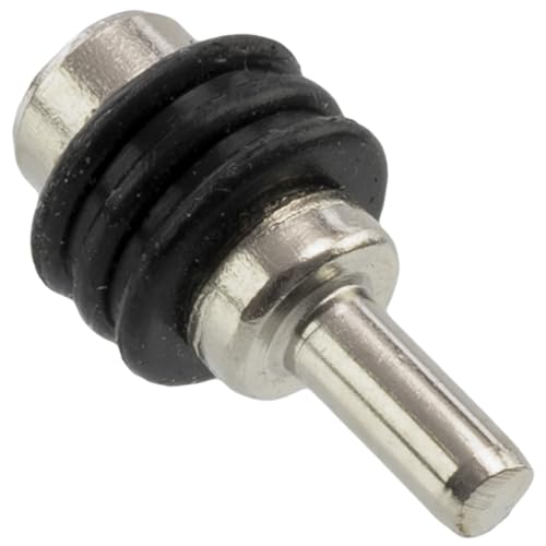 AERZETIX - K34000 - Satz von 12 Glasbodenklemmen zum einpressen 18 mm glas - montageöffnung Ø3 mm - aus metall - regalbodenhalter von AERZETIX