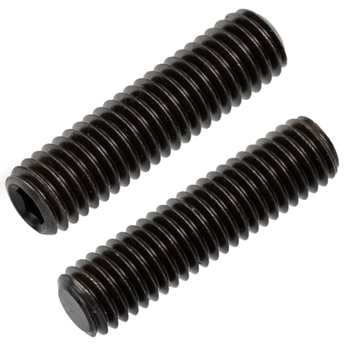 AERZETIX - NV18324 - Satz von 8 Sicherungsschrauben ohne Kopf M5x20mm mit flachem Ende - Sechskantantrieb HEX 2.5 mit innensechskant - aus stahl - farbe schwarz AERZETIX - NV18324 - Satz von 8 Sicherungsschrauben ohne Kopf M5x20mm mit flachem Ende - Sechskantantrieb HEX 2.5 mit innensechskant - aus stahl - farbe schwarz von AERZETIX