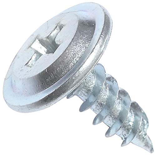 AERZETIX - C44679 - Satz von 100 Blechschrauben selbstschneidenden Ø4.2x13mm mit große linsenkopf - mit PH kreuzschlitz - holzkonstruktion metallisch dachrinnen - aus verzinktem stahl - farbe silber AERZETIX - C44679 - Satz von 100 Blechschrauben selbstschneidenden Ø4.2x13mm mit große linsenkopf - mit PH kreuzschlitz - holzkonstruktion metallisch dachrinnen - aus verzinktem stahl - farbe silber von AERZETIX