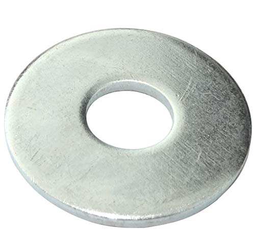 AERZETIX - C44428 - Satz von 20 Flache unterlegscheiben breiten - beilagscheiben - M12x36 mm - dicke 2.8 mm - DIN9021 - aus verzinktem stahl - farbe silber - montage bolzen schraube mutter befestigung von AERZETIX