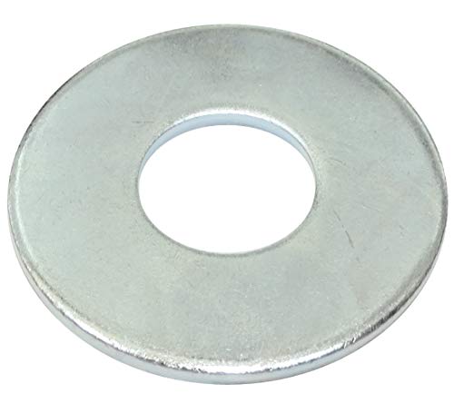 AERZETIX - C44426 - Satz von 20 Flache unterlegscheiben breiten - beilagscheiben - M18x48 mm - dicke 3 mm - DIN9021 - aus verzinktem stahl - farbe silber - montage bolzen schraube mutter befestigung AERZETIX - C44426 - Satz von 20 Flache unterlegscheiben breiten - beilagscheiben - M18x48 mm - dicke 3 mm - DIN9021 - aus verzinktem stahl - farbe silber - montage bolzen schraube mutter befestigung von AERZETIX