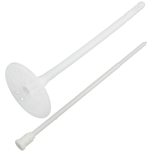 AERZETIX - Set mit 25 Einschlagdübeln für Dämmstoffe Ø8x175mm + 25 Nägel 180mm - aus Nylon - Befestigung von Dämmplatten Thermoplatte Extrudiertes expandiertes Polystyrol AERZETIX - Set mit 25 Einschlagdübeln für Dämmstoffe Ø8x175mm + 25 Nägel 180mm - aus Nylon - Befestigung von Dämmplatten Thermoplatte Extrudiertes expandiertes Polystyrol von AERZETIX
