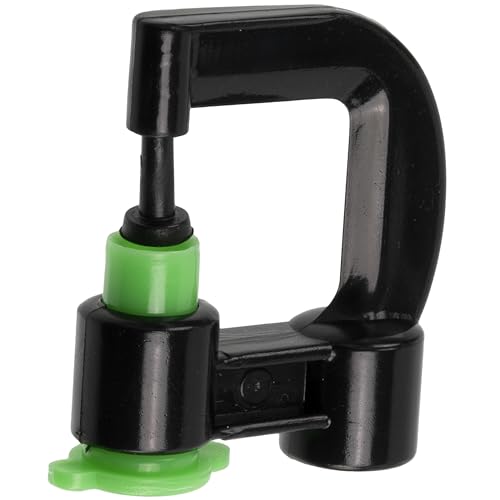 AERZETIX - Set mit 5 Mikrosprinkler Nebelsprüher mit Refraktion 360° Durchflussrate 90 Liter l/h | Druckunterstützung 2 Bar | aus Kunststoff | Farbe Grün | Sprühsprinkler von AERZETIX