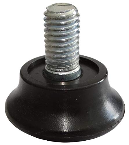 AERZETIX: 20 x Möbelfüße verstellbar M8 zum Schrauben Durchmesser 28 mm Höhe 12 mm Schwarz - C42428 AERZETIX: 20 x Möbelfüße verstellbar M8 zum Schrauben Durchmesser 28 mm Höhe 12 mm Schwarz - C42428 von AERZETIX