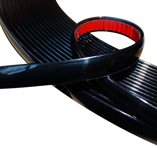 Aerzetix: 12mm 4.5m schwarz Klebeband auf Auto-Auto-Motorrad-Stick von AERZETIX