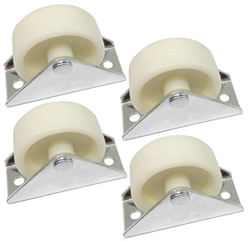 Aerzetix: 4 Rollen für Möbel Platin Durchmesser 40 mm Breite 24 mm Höhe 44 mm 25 kg Montageplatte 24 x 58 mm C42659 Aerzetix: 4 Rollen für Möbel Platin Durchmesser 40 mm Breite 24 mm Höhe 44 mm 25 kg Montageplatte 24 x 58 mm C42659 von AERZETIX