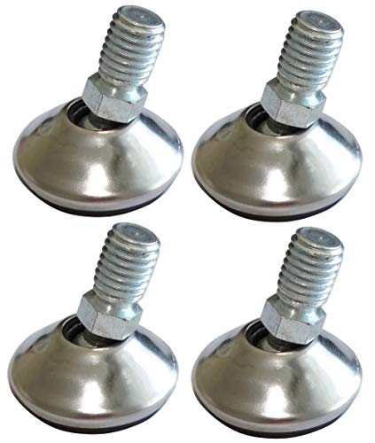 Aerzetix: 4 x Möbelfüße drehbar verstellbar M10 zum Schrauben Ø32 H35 mm C42475 Aerzetix: 4 x Möbelfüße drehbar verstellbar M10 zum Schrauben Ø32 H35 mm C42475 von AERZETIX