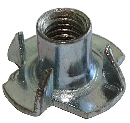 Aerzetix: 50 x M8 Krallenmutter zum Einklemmen für Möbel verstellbar C42468 von AERZETIX