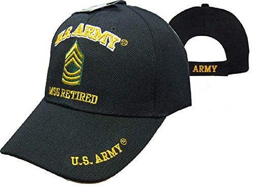 Amerikanischen Armee Msg Retired Military Schwarz Bestickt Harrier Cap Hat Amerikanischen Armee Msg Retired Military Schwarz Bestickt Harrier Cap Hat von AES