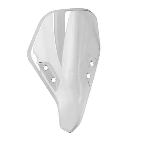 AESRTMJ Motorrad Doppelblasen-Windschutzscheibe WindScreen Spoiler Windabweiser Für CFMOTO 250 300 SR 250SR 300SR MY22(Weiss) von AESRTMJ