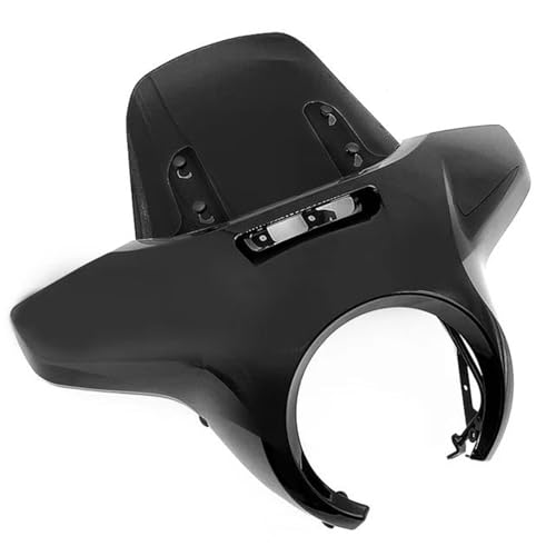 AESRTMJ Motorrad-Frontscheinwerferabdeckung Windschutz Für Rebel CMX1100 CMX 1100 2021 2022 2023 2024(SCHWARZ,Matte) von AESRTMJ
