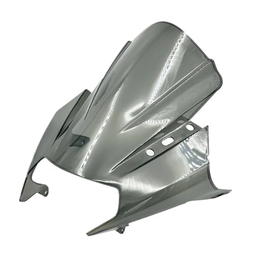 AESRTMJ Motorrad Sport Racing Windschutzscheibe Windschutz Deflektor Visier Viser Double Bubble Für RC125 RC250 RC200 RC390 2014-2023(Dunkelgrau) von AESRTMJ
