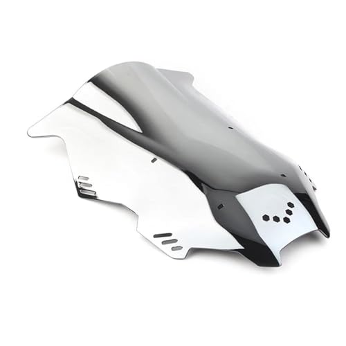 AESRTMJ Motorrad Windschutzscheibe Deckt Bildschirm Motorräder Deflektor Windschutzscheibe Für ADV150 ADV 150 Adv-150 2019 2020 2021(Silber) von AESRTMJ