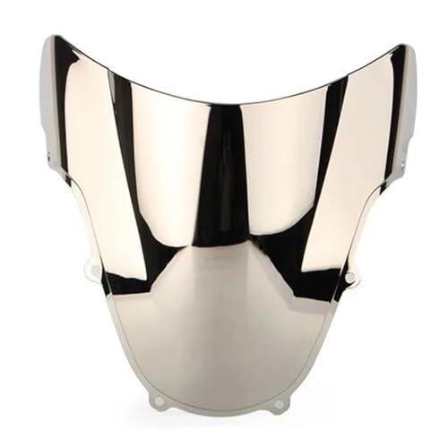 AESRTMJ Windschutzscheibe Motorradzubehör Für Suzuki GSXR GSX-R 1000 600 750 GSXR1000 GSXR 750 GSXR600 K1 2000 2001 2002 2003(Silber) von AESRTMJ