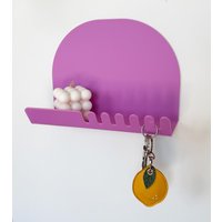 Schlüsselbrett Schlüsselablage Schlüsselregal Pastell Schlüssel Aufhängung 22 Farben Aus Acryl von AESTHEDECO