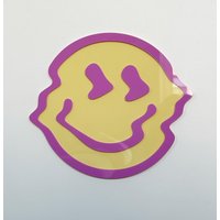 Smiley Emoji Pastell 22 Farben Aus Acryl Verzerrt Trippy Geschmolzen Pop-Art von AESTHEDECO