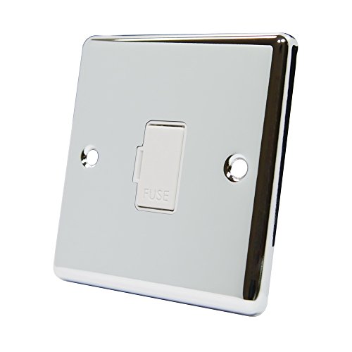 AET cpcufswh 13 EIN poliertes Chrom, klassischen, ungeschaltet miteinander verschmolzen Sporn weiß Box Anschluss Einheit von Alliance Electrical