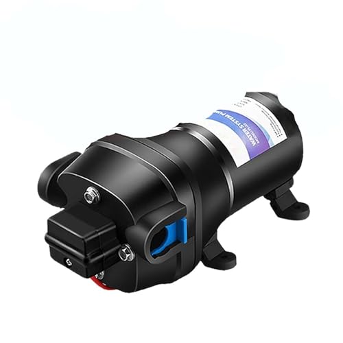 DC 12 V/24 Volt Vollautomatische RV-Wasserpumpe 2,8 GPM 17 PSI 10L Elektrische Yachtboot Selbstansaugende Membranwasserpumpe(FL30-F-12V) von AETBKMFRU