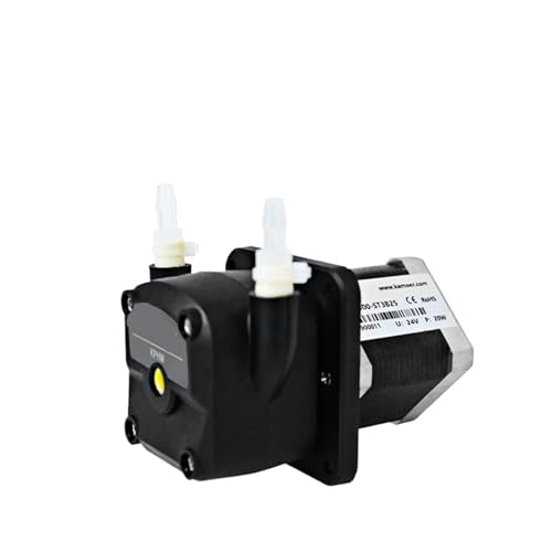Kamoer 400 ml/min KPHM400 Schlauchpumpe 24 V Schrittmotor Hochpräzise selbstansaugende Pumpe Dosierpumpe mit einstellbarer Geschwindigkeit BPT(4460.5-DC,Driver board) von AETBKMFRU