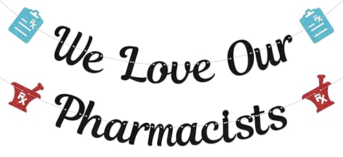Wir lieben unsere Apotheker Banner Apotheker Wertschätzungswoche Dekorationen Dankeschön Apotheker Party Dekor Supplies Wir lieben unsere Apotheker Banner Apotheker Wertschätzungswoche Dekorationen Dankeschön Apotheker Party Dekor Supplies von AETGDDS