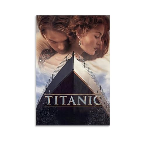AETQWOEGEWE Titanic Poster auf Leinwand, Dekoration, moderne Kunst, Poster, eleganter Kunstdruck, ästhetischer Druck für Wohnzimmer, Schlafzimmer, 20 x 30 cm, ungerahmter Stil AETQWOEGEWE Titanic Poster auf Leinwand, Dekoration, moderne Kunst, Poster, eleganter Kunstdruck, ästhetischer Druck für Wohnzimmer, Schlafzimmer, 20 x 30 cm, ungerahmter Stil von AETQWOEGEWE