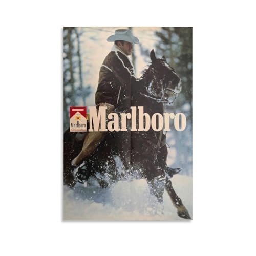 AEUYWQHKEKG Marlboro Poster, ästhetisches Vintage-Wandkunst, Leinwand-Poster, dekoratives Gemälde, Wohnzimmer, Schlafzimmer, Dekoration, 20 x 30 cm, ungerahmter Stil AEUYWQHKEKG Marlboro Poster, ästhetisches Vintage-Wandkunst, Leinwand-Poster, dekoratives Gemälde, Wohnzimmer, Schlafzimmer, Dekoration, 20 x 30 cm, ungerahmter Stil von AEUYWQHKEKG
