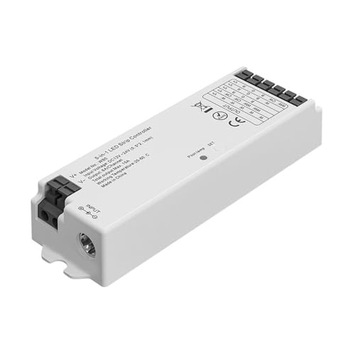 5 in 1 LED-Controller RGB RGBW CCT Lichtstreifen-Dimmer DC12-24V(WB5) von AEVFMQWM