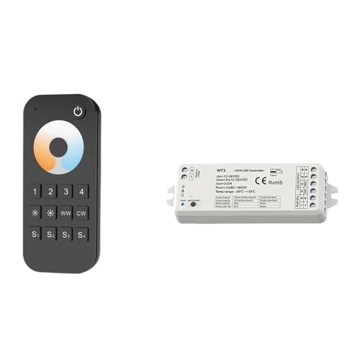 LED-Dimmersteuerung 2CH 12V 24V Controller(WT1 RT7) von AEVFMQWM