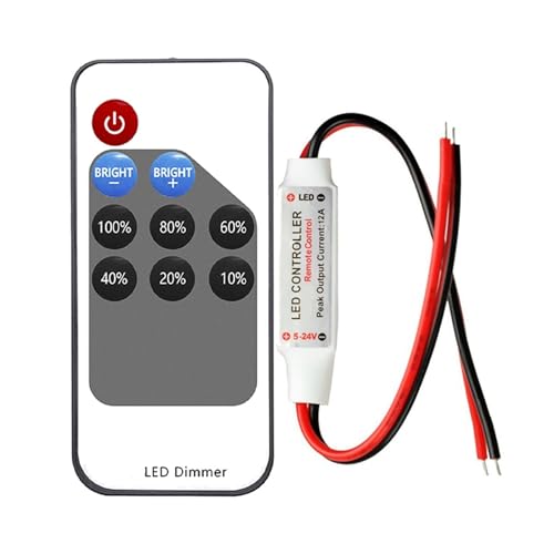 Mini-LED-Einzelfarbdimmer DC 5 V 12 V 24 V 6 A 5050 2835 Licht mit Konstantspannungs-PWM-Signalcontroller mit 9-Tasten-Fernbedienung Mini-LED-Einzelfarbdimmer DC 5 V 12 V 24 V 6 A 5050 2835 Licht mit Konstantspannungs-PWM-Signalcontroller mit 9-Tasten-Fernbedienung von AEVFMQWM