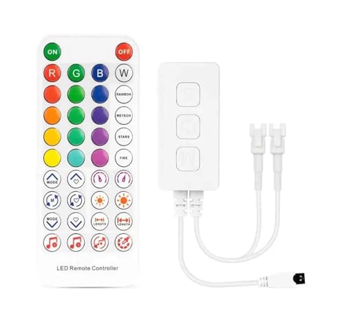 SP611E Bunter Musik-Controller WS2812B WS2811 LED DC5V-24V(WM-SP611E Drag two) von AEVFMQWM