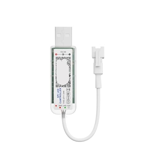 U5V/DC12-24V SPI Musik-LED-Controller 24/28 Tasten maximale Steuerung 2048 Pixel(USB5V) von AEVFMQWM