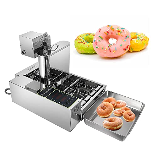 Machen Sie mit unserem automatischen Donut-Maker ganz einfach perfekte Mini-Donuts – 1750 Stück/Stunde, 4 Reihen. Donut-Friteuse in Handelsqualität für köstliche Leckereien. Machen Sie mit unserem automatischen Donut-Maker ganz einfach perfekte Mini-Donuts – 1750 Stück/Stunde, 4 Reihen. Donut-Friteuse in Handelsqualität für köstliche Leckereien. von AEWFRRV