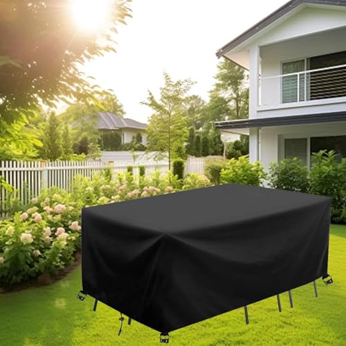 130x50x45cm Wasserdicht Gartentisch Abdeckung,Abdeckung Gartenmöbel Winterfest,600D Oxford-Stoff Schutzhülle Wasserdicht Regenfest, Anti-UV, Winddicht für Terrassenmöbel Lounge Sofa 130x50x45cm Wasserdicht Gartentisch Abdeckung,Abdeckung Gartenmöbel Winterfest,600D Oxford-Stoff Schutzhülle Wasserdicht Regenfest, Anti-UV, Winddicht für Terrassenmöbel Lounge Sofa von AEXOIO