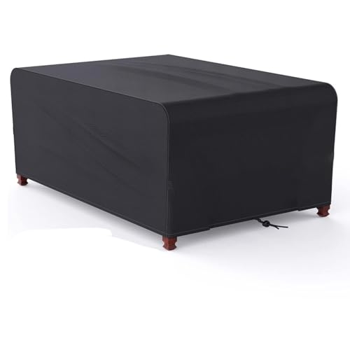 AEXOIO Abdeckung Für Gartenmöbel 90x75x65cm/LxWxH Abdeckplane Für Gartenmöbel,420d Oxford-Stoff Schutzhülle Wasserdicht Regenfest,Rechteckige Abdeckung von AEXOIO