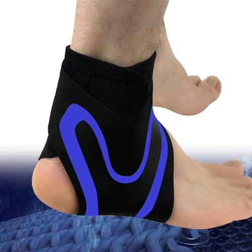 Neuleben Fusswickel, Restore - Plantarfasziitis Fußwickel, Plantarfasziitis Bandage, KnöChelbandage Fussball, Sprunggelenkbandage Fussball, Restore Plantarfasziitis Fußwickel (Blau, S(EU:35-38)) von AEbdgdd