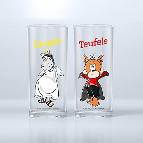 Äffle & Pferdle Trinkglas 2er-Set Teufele & Engele von Äffle & Pferdle