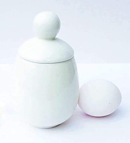 AggCoddler Porcelain and Silicone Egg Boiler for Easy Cooking - Microwave & Dishwasher Safe - Steam, Poacher, Egg Cooking & Egg Boiling AggCoddler Porcelain and Silicone Egg Boiler for Easy Cooking - Microwave & Dishwasher Safe - Steam, Poacher, Egg Cooking & Egg Boiling von Äggcøddler