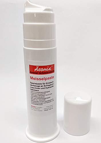 (120€/1L) 100ml Äronix 6530 Kupfer Meißelpaste Spender Bohrerfett Meißelfett Stemmhammer Bohrhammer Fett SDS Plus, SDS Max, Keilwelle, Sechskant ... von Äronix