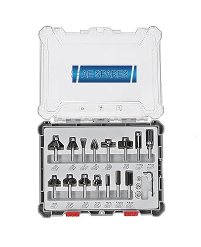 AEspares 15-teiliges Fräser-Bit-Set 2607017472 AEspares 15-teiliges Fräser-Bit-Set 2607017472 von AEspares