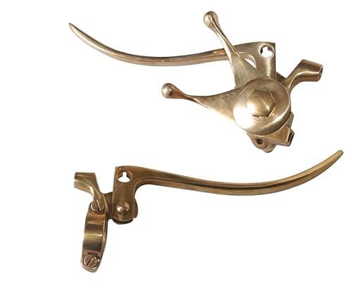 AEspares 2,5 cm Messing-Hebel-Set + Chokehebel, kompatibel mit BSA Triumph Ariel Universal Vintage Bike AEspares 2,5 cm Messing-Hebel-Set + Chokehebel, kompatibel mit BSA Triumph Ariel Universal Vintage Bike von AEspares