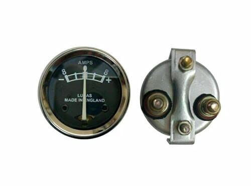 AEspares Amperemeter für BSA Triumph Ariel AJS Norton, 8 Amperemeter, Repro Lucas von AEspares