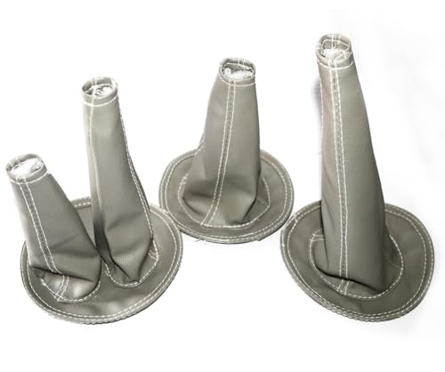 AEspares Kompatibel mit Willys MB GPW Ford 3-teiliges Kunstleder-Schaltbezug-Set, Grau AEspares Kompatibel mit Willys MB GPW Ford 3-teiliges Kunstleder-Schaltbezug-Set, Grau von AEspares