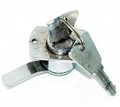 AEspares Lambretta Werkzeugkasten-Schloss-Set mit Schlüsseln, bündig AEspares Lambretta Werkzeugkasten-Schloss-Set mit Schlüsseln, bündig von AEspares