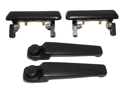 AEspares Türgriff-Set vorne und hinten, kompatibel mit Suzuki Omni Carry Van 1984–2020 78330M79600, 82011M79000, 82021M79000 AEspares Türgriff-Set vorne und hinten, kompatibel mit Suzuki Omni Carry Van 1984–2020 78330M79600, 82011M79000, 82021M79000 von AEspares